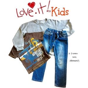 Boys Bundle! 1 or 2 items might have a small mark.